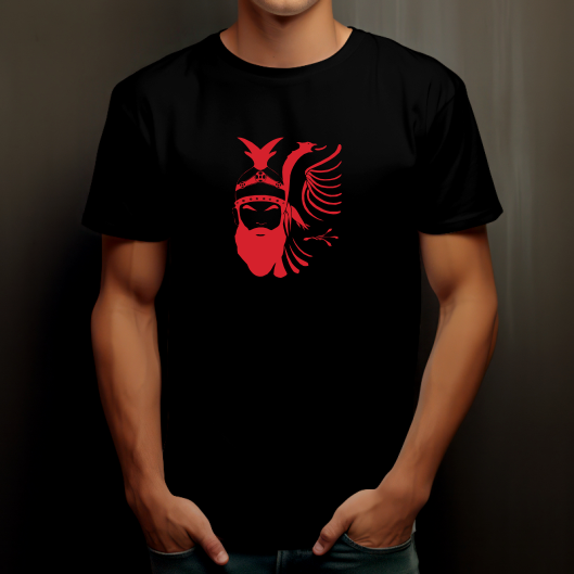 T-shirt albanais Skanderbeg