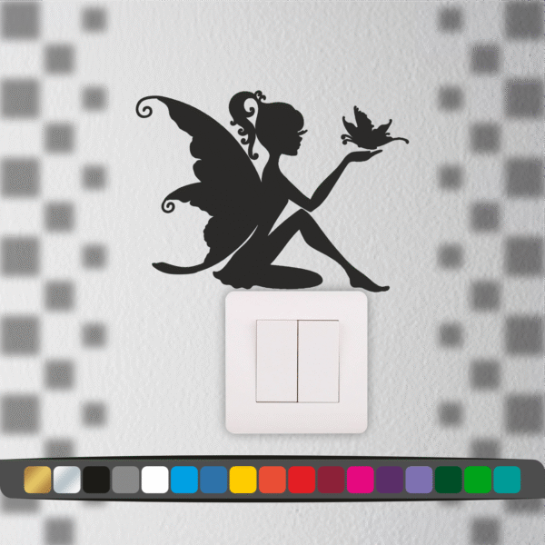 Stickers Interrupteur - Fée
