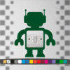 Stickers Interrupteur Robot