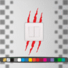 Stickers Interrupteur Griffes