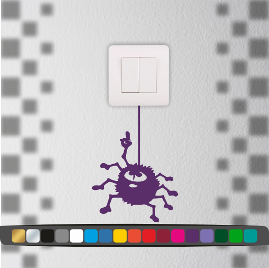 Stickers Interrupteur Bestiole