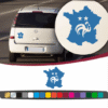 Stickers Carte de France