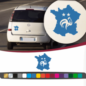 Stickers Carte de France