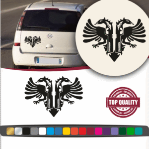Stickers Albanais - Eagle
