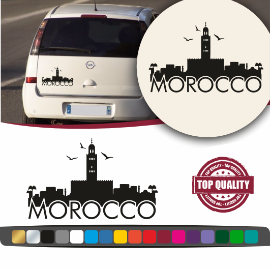 Stickers Voitures & Murs - Maroc