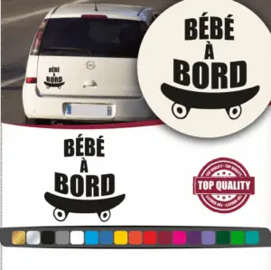 Bébé à Bord Skate
