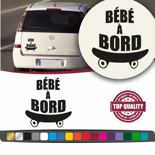 Bébé à Bord Skate