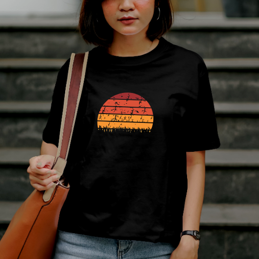 T-shirt Streetwear Rétro Vintage