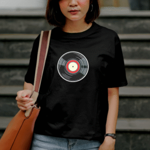 T-shirt Musique - Vinyle