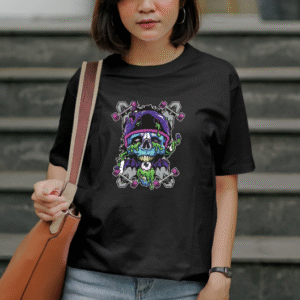 T-shirt Psychédélique - Skateur Trippy