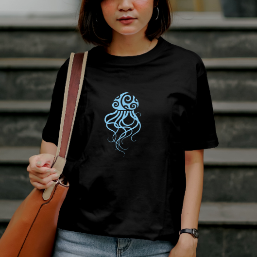 T-shirt Psychédélique Anémone