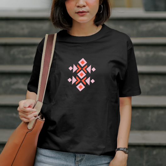 T-shirt Géométrique Unique