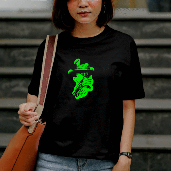 T-shirt animé en coton unisexe, design manga et anime unique, coupe normale, vêtement streetwear inspiré de l’univers animé, cadeau otaku
