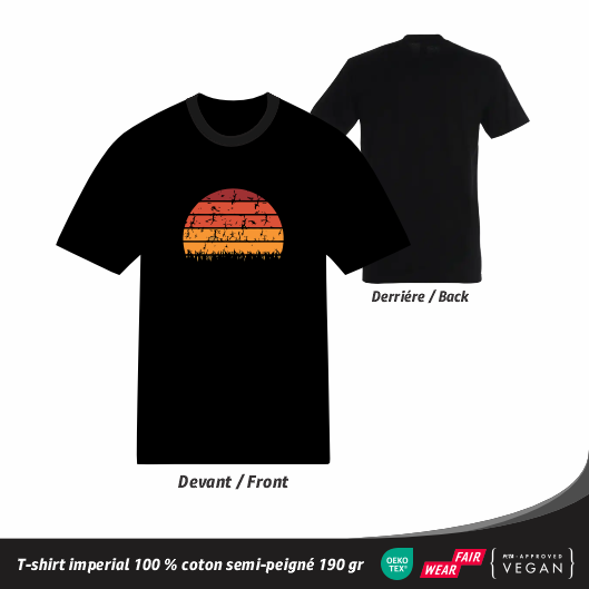 T-shirt Streetwear Rétro Vintage