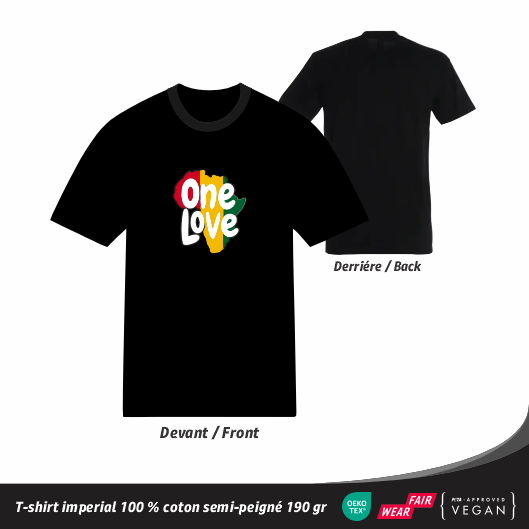 T-shirt Reggae "One Love"