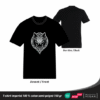 T-shirt Streetwear - Loup Mandala