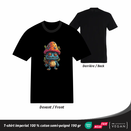 T-shirt Psychédélique - Champignon