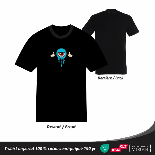 T-shirt Psychédélique - Œil Trippy