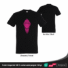 T-shirt Psychédélique - Visage Femme