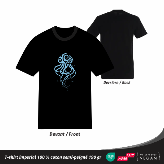 T-shirt Psychédélique Anémone