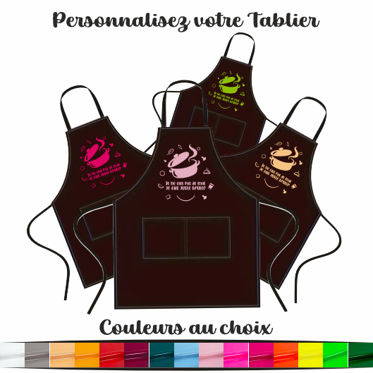 Tablier de cuisine drôle