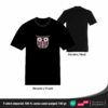 T-shirt géométrique hibou mignon en coton unisexe