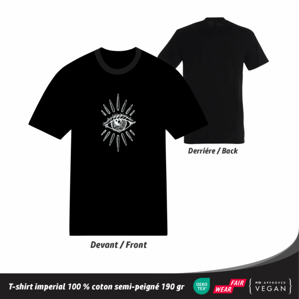 T-shirt streetwear Illuminati en coton unisexe