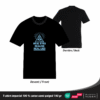 T-shirt 'Real Eyes Realise Real Lies' en coton unisexe