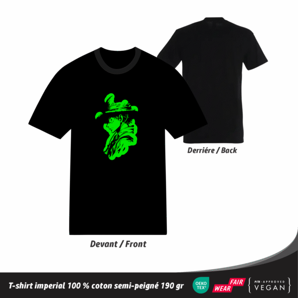 T-shirt animé en coton unisexe, design manga et anime unique, coupe normale, vêtement streetwear inspiré de l’univers animé, cadeau otaku