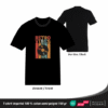 T-shirt vintage motif rétro vinyle