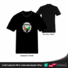T-shirt Martinique Lion avec drapeau
