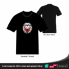 T-shirt albanais motif lion avec drapeau d'Albanie