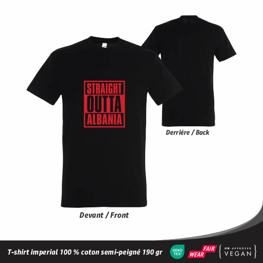 T-shirt albanais Hip Hop