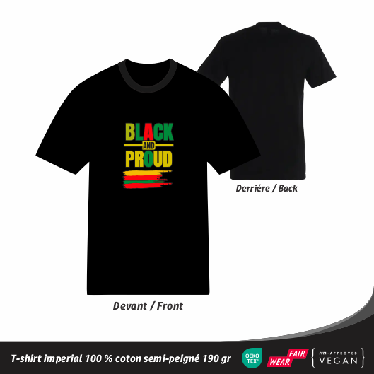 T-shirt "Black Proud"