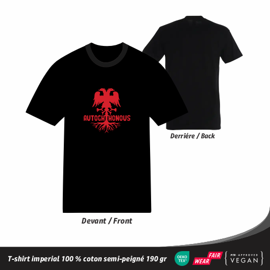 T-shirt Pays Albanais "Autochthonous"