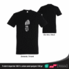 T-shirt streetwear empreintes de chaussures