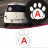 Stickers Disque A Patte