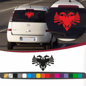 Stickers Albanais - Eagle Décoratif