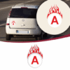 Stickers Disque A Feu
