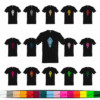 T-shirt Psychédélique - Visage Femme