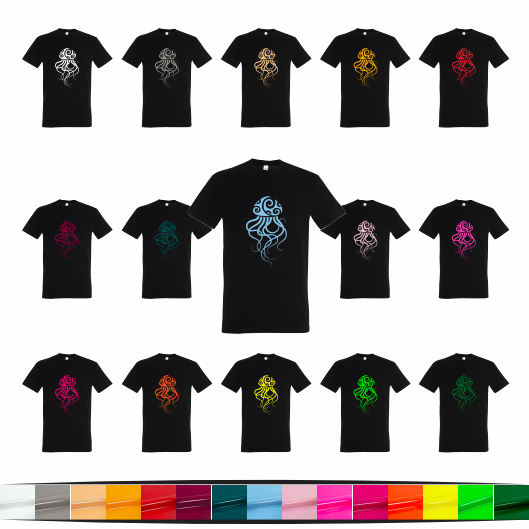 T-shirt Psychédélique Anémone