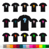 T-shirt streetwear coton unisexe avec motif question point d'interrogation