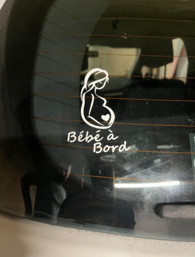 Stickers Bébé à Bord & Femme Enceinte photo review