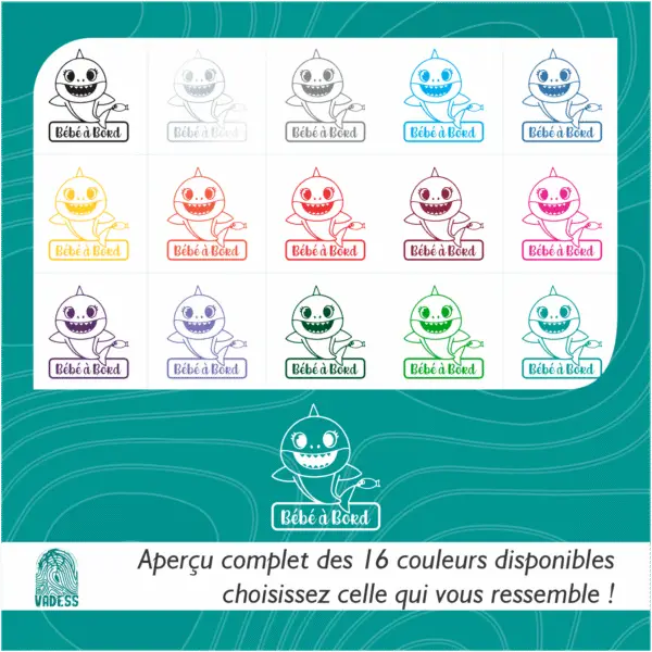 Bébé à Bord Requin