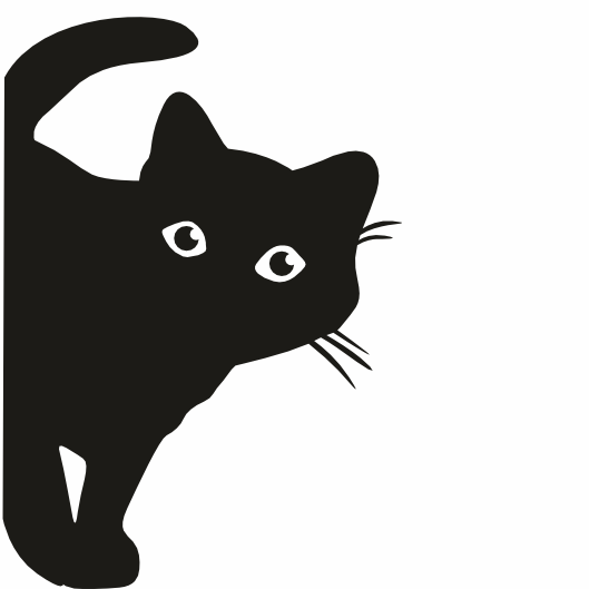 Stickers Drôle Chat