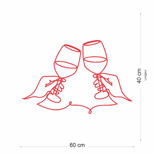 Stickers Vin Santé