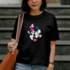 T-shirt – Visage Puzzle Coloré