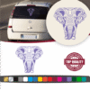 Stickers Éléphant Géométrique