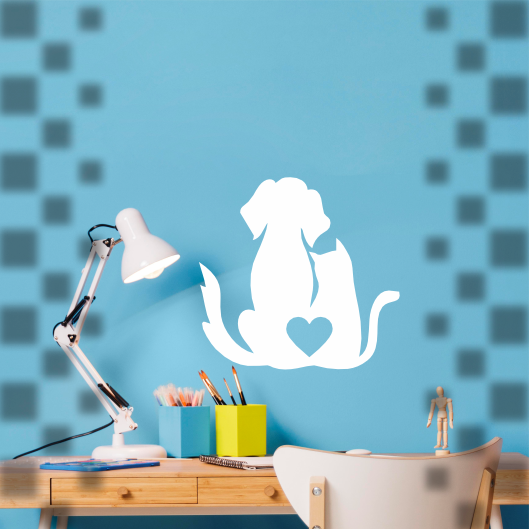 Stickers Chien et Chat