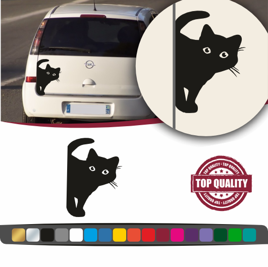 Stickers Drôle Chat